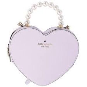Kate Spade Heart-Shaped Lilac Mini Bag